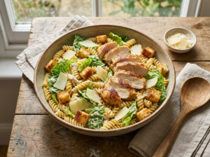 Chicken Caesar Pasta Salad