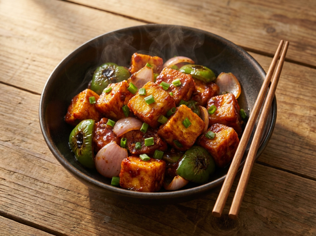 Chilli Paneer Bites