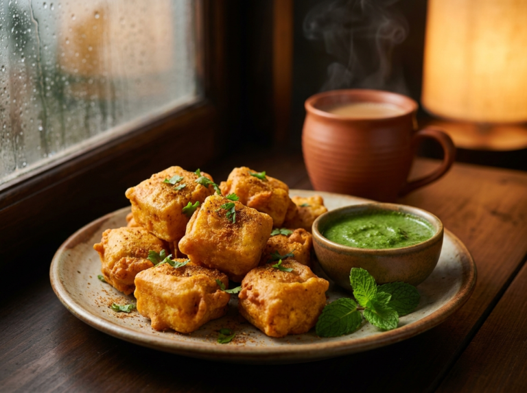 Crispy Paneer Pakoras