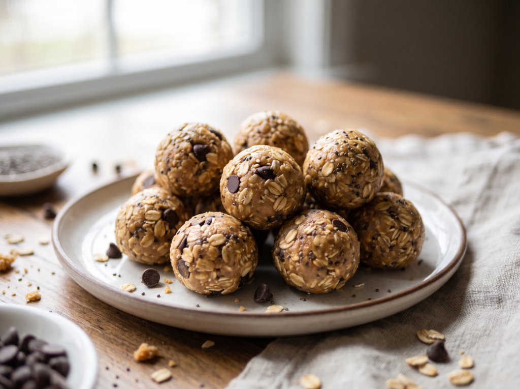 No-Bake Peanut Butter Energy Bites