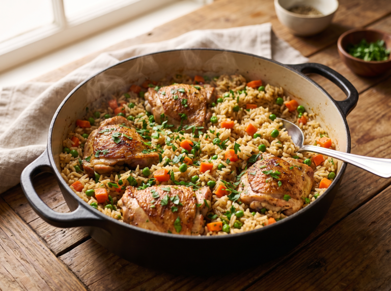 One-Pot Chicken and Rice