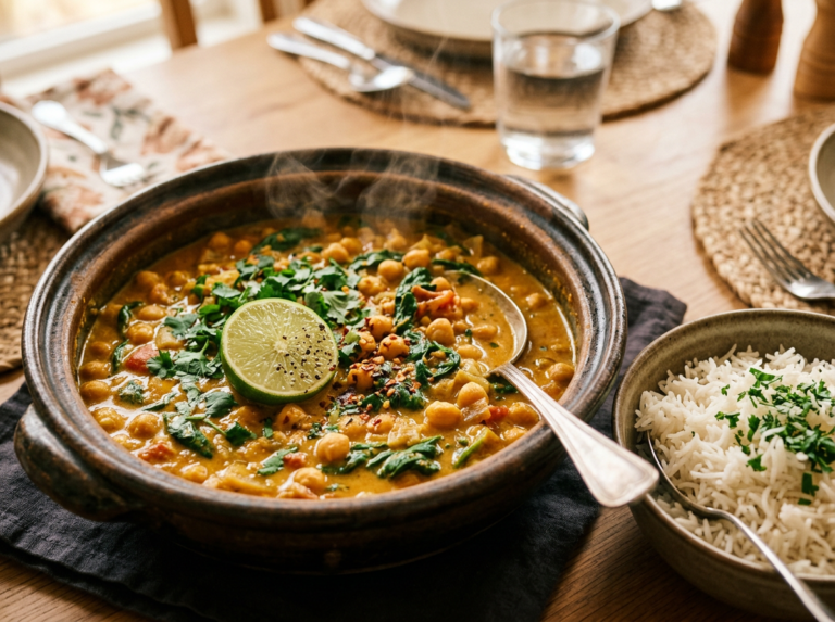 One-Pot Coconut Chickpea Curry