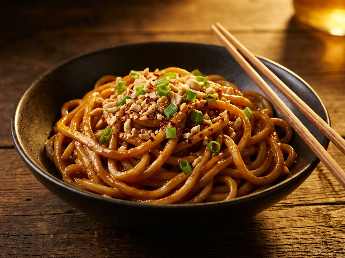 Spicy Peanut Noodles