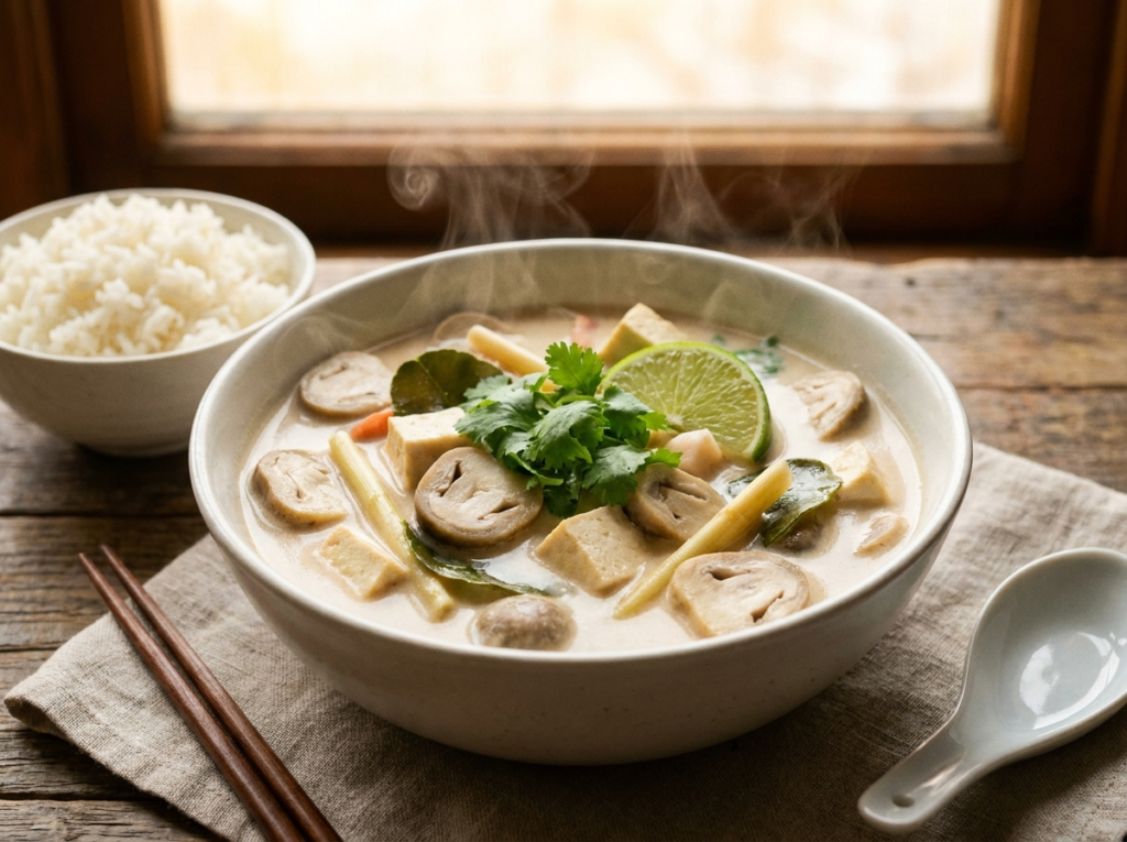 Thai Coconut Curry Soup
