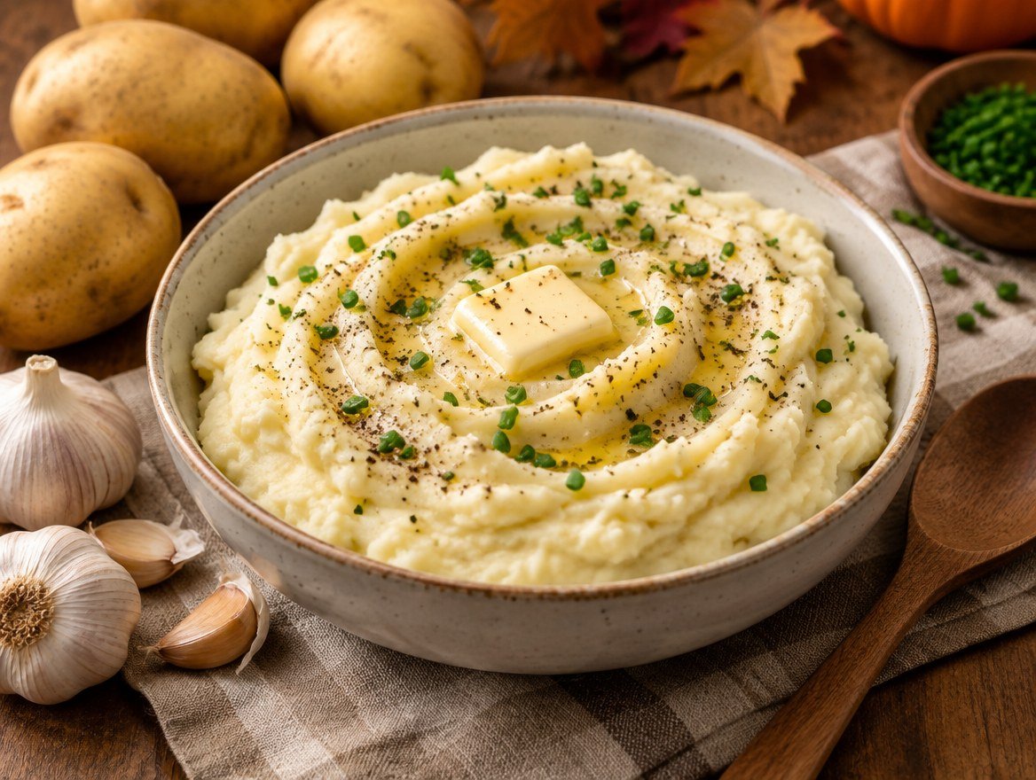 Creamy Garlic Mashed Potatoes